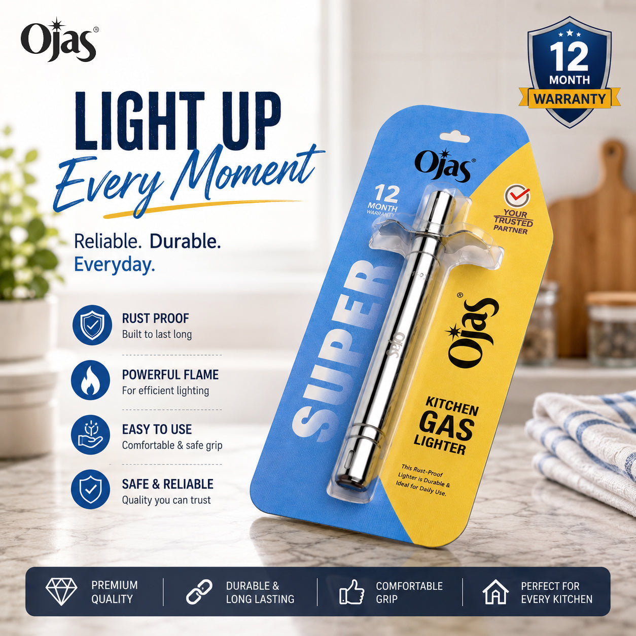 Steel Body Gas Lighter