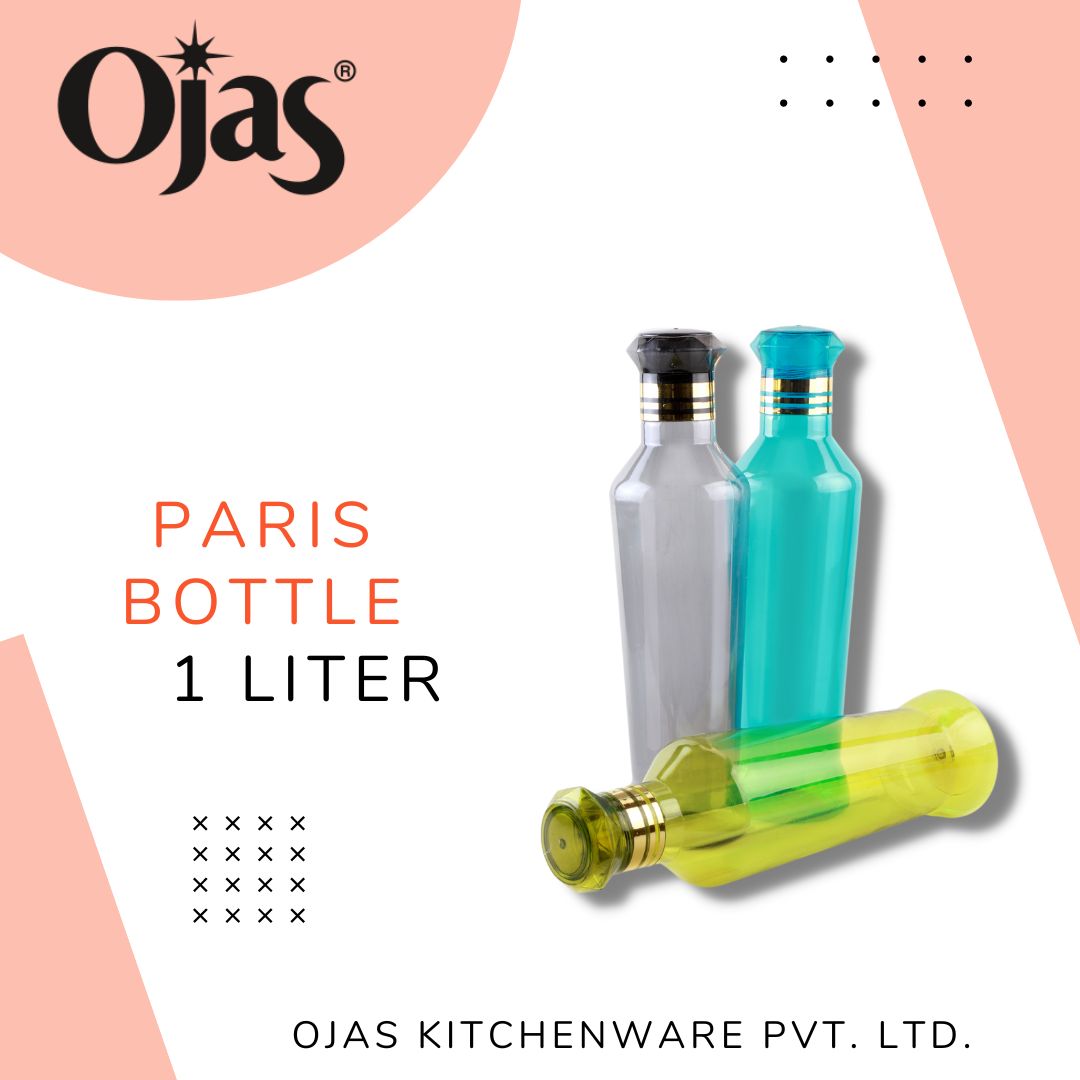 Fridge Bottle Paris (3 Pcs Set) 1000 Ml