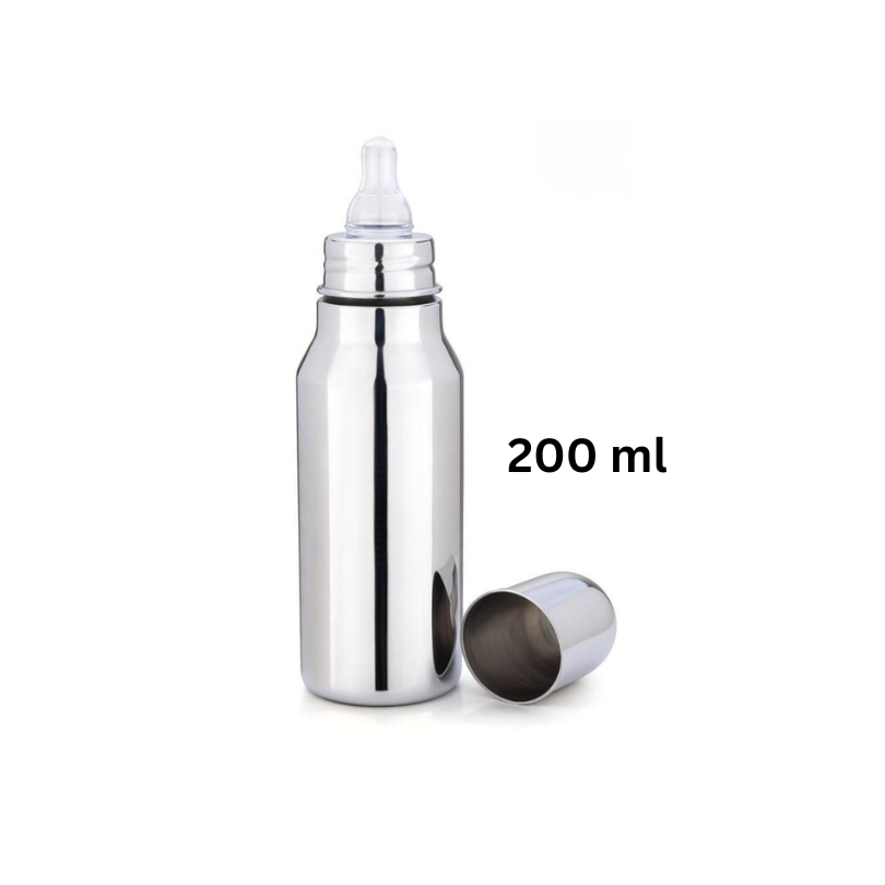 SS Feeding Bottle 200 ML (304-Grade)