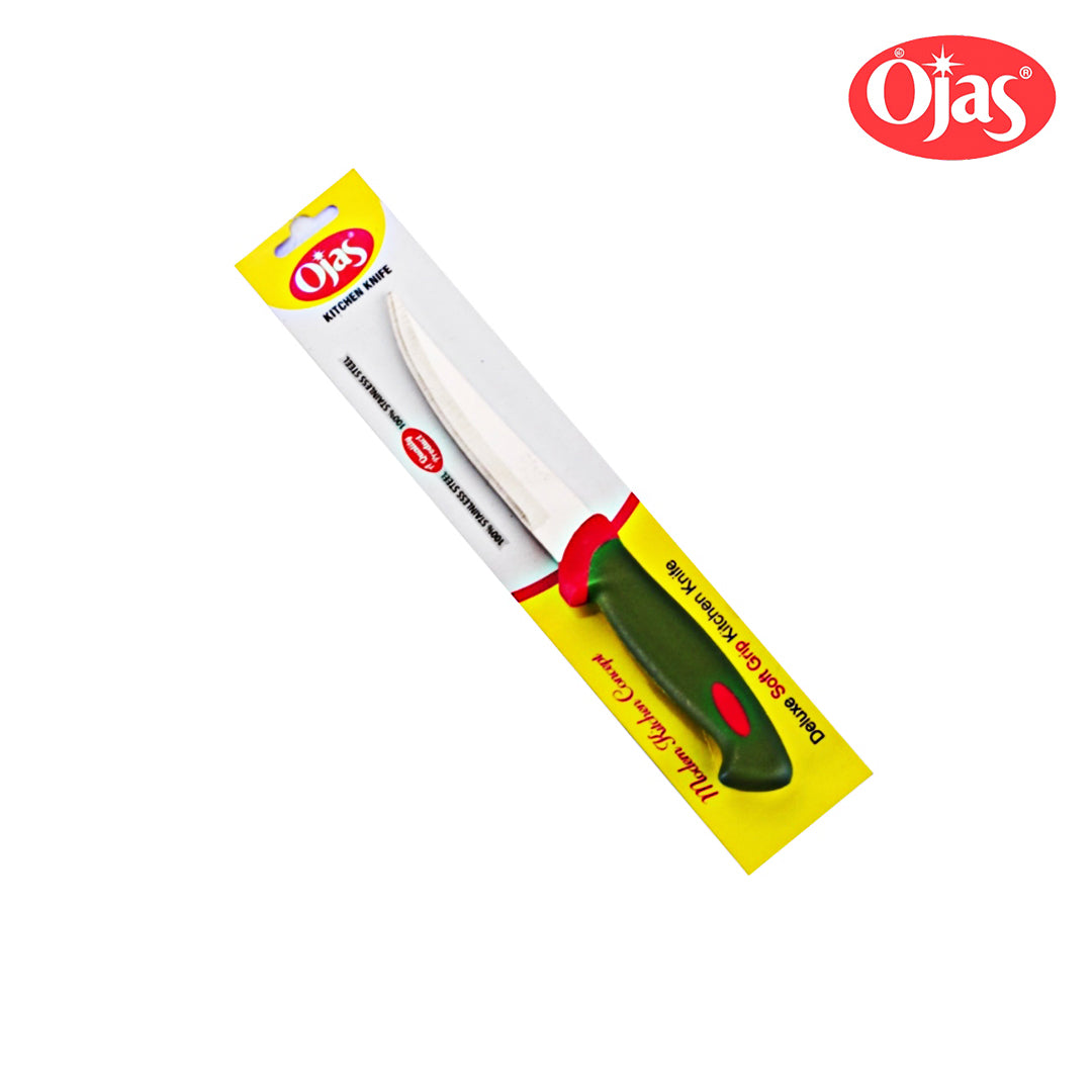 Deluxe Soft Grip Knife (8" Plain Edge)