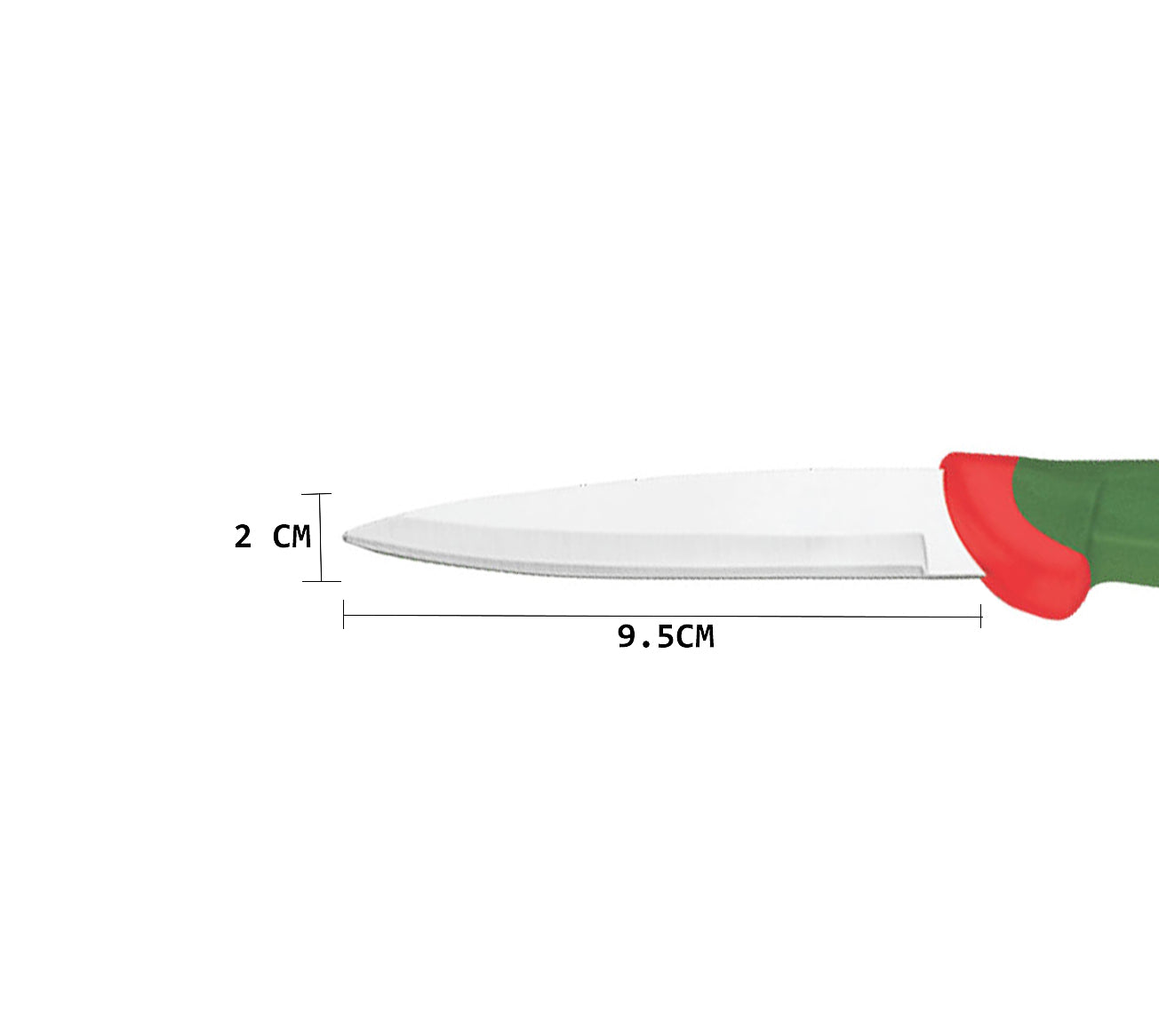 Deluxe Soft Grip Knife (8" Plain Edge)