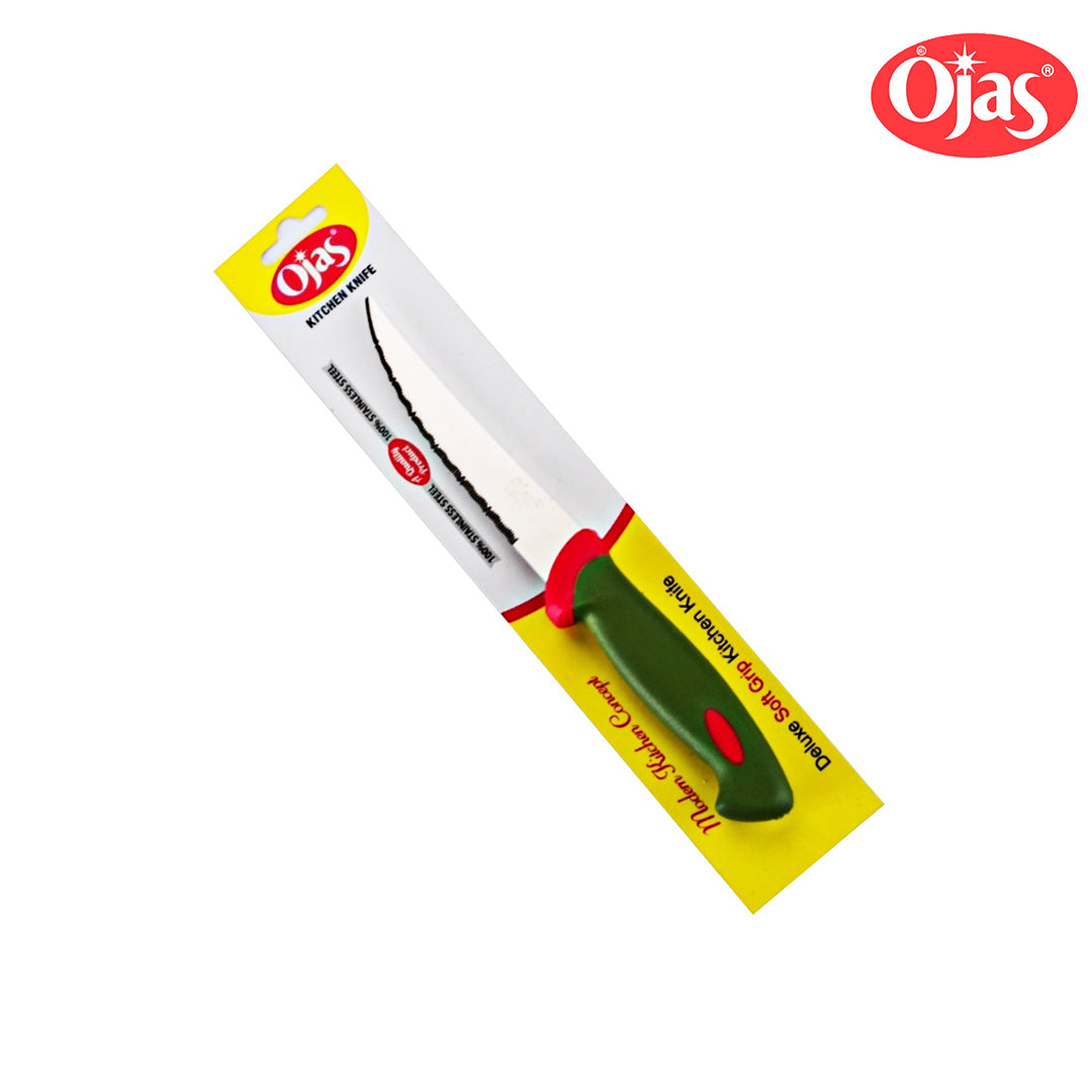 Deluxe Soft Grip Knife (8" Laser Edge)