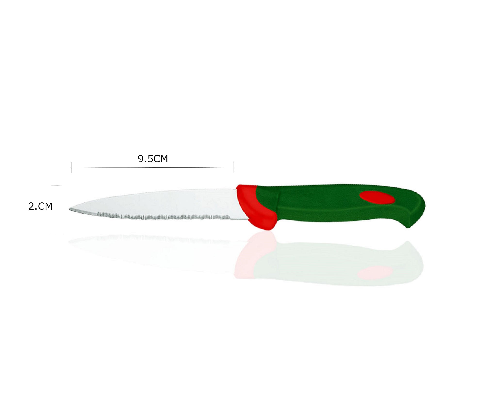 Deluxe Soft Grip Knife (8" Laser Edge)