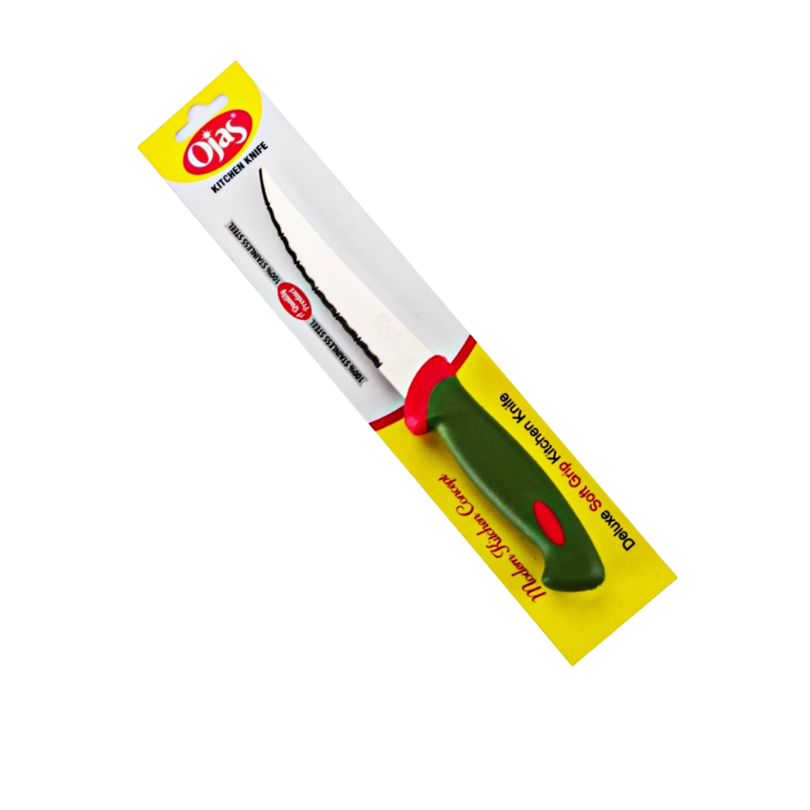 Deluxe Soft Grip Knife (8" Laser Edge)