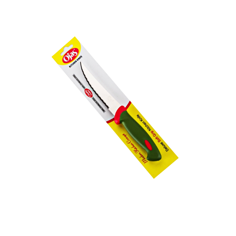 Deluxe Soft Grip Knife (8" Laser Edge)