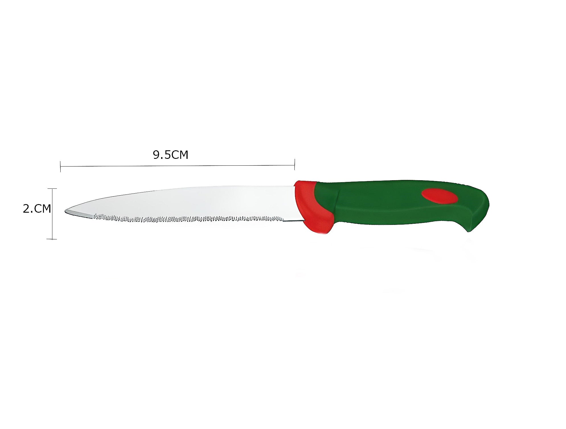 Deluxe Soft Grip Knife (9" Laser Edge)