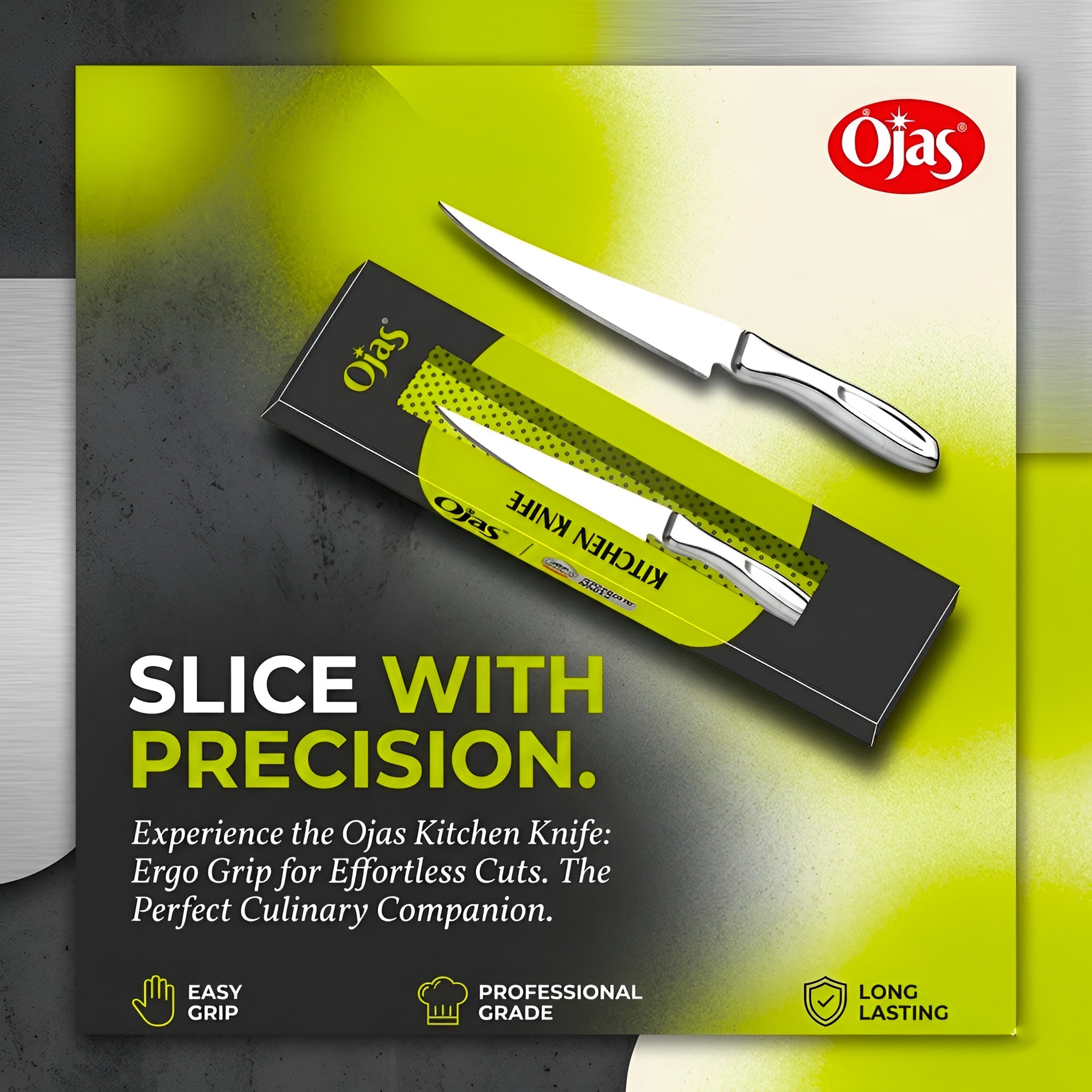 Stainless Steel Knife ( Chef Knife Big )
