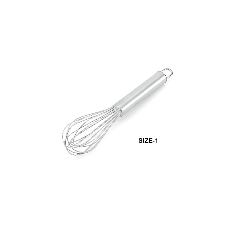 Steel Handle Whisk (Size-1)