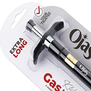 Black Coated Gas Lighter  (Extralong)