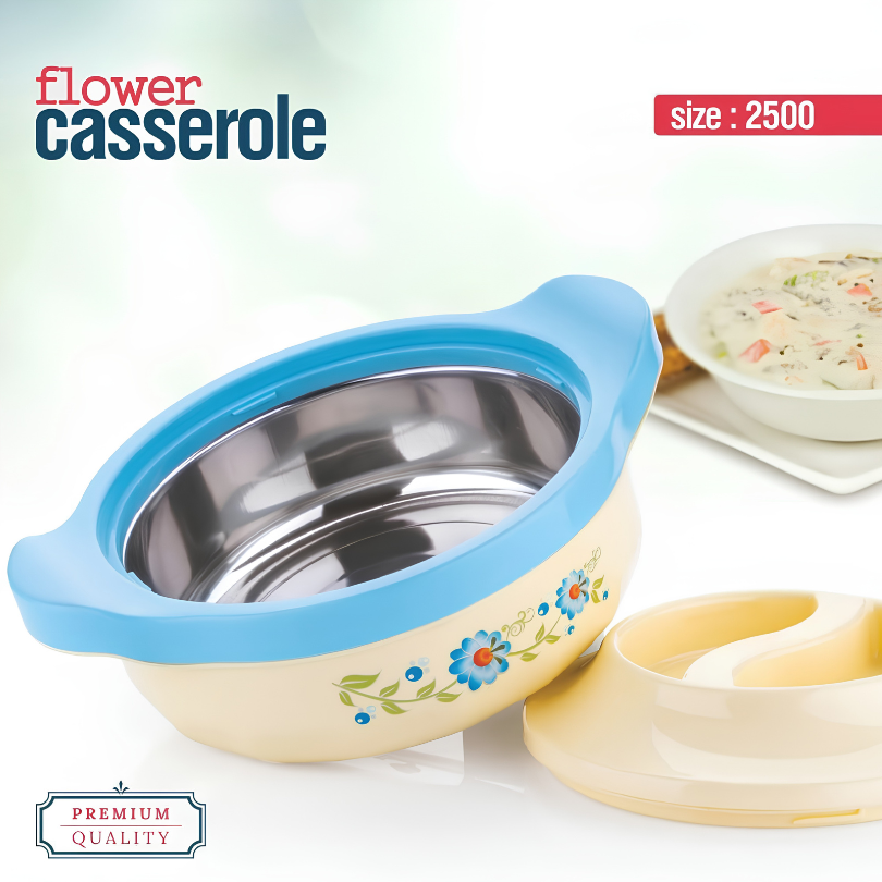 Flower Casserole (Size 2500 Ml)