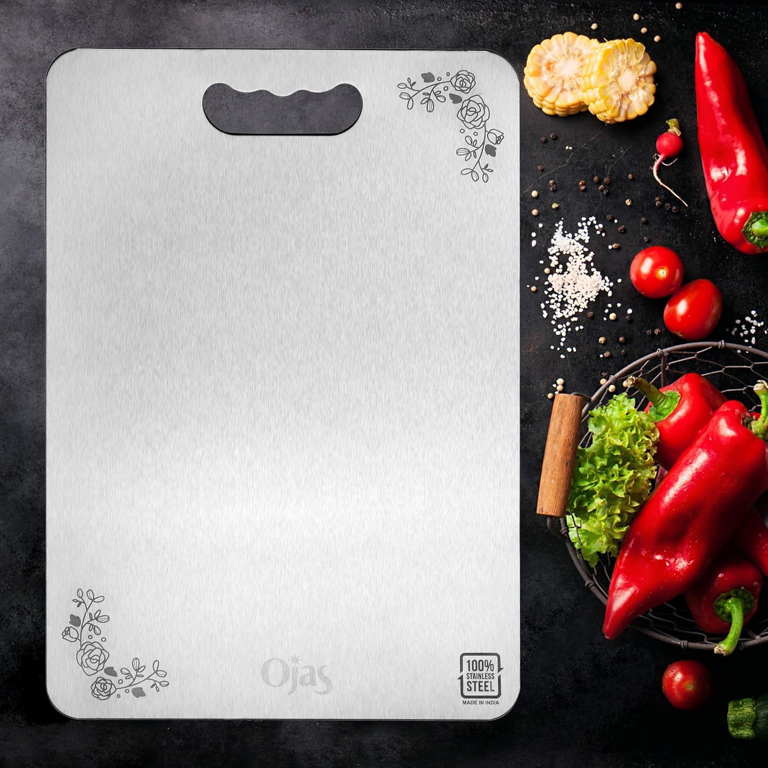 SS Chopping Board 10 x 14 (1.5 mm  304 grade)