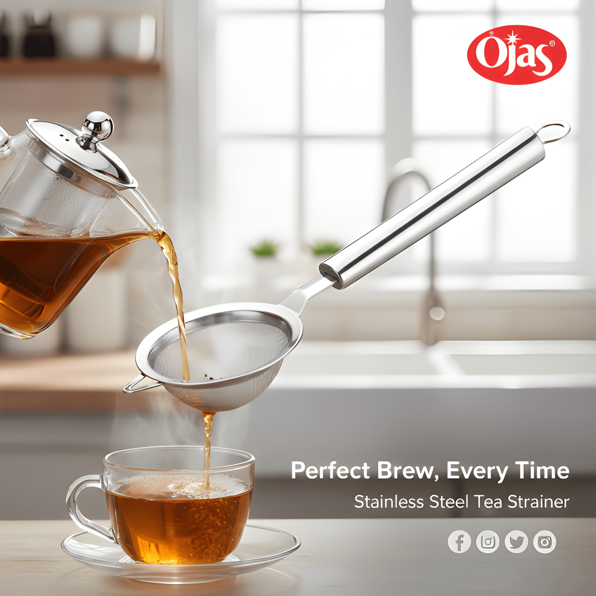 Tea Strainer (S.S Handle)