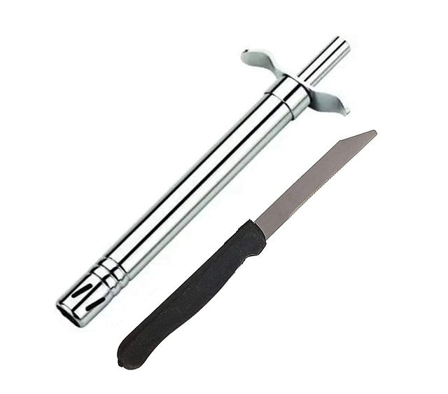 Ms Nut Gas Lighter With Knife