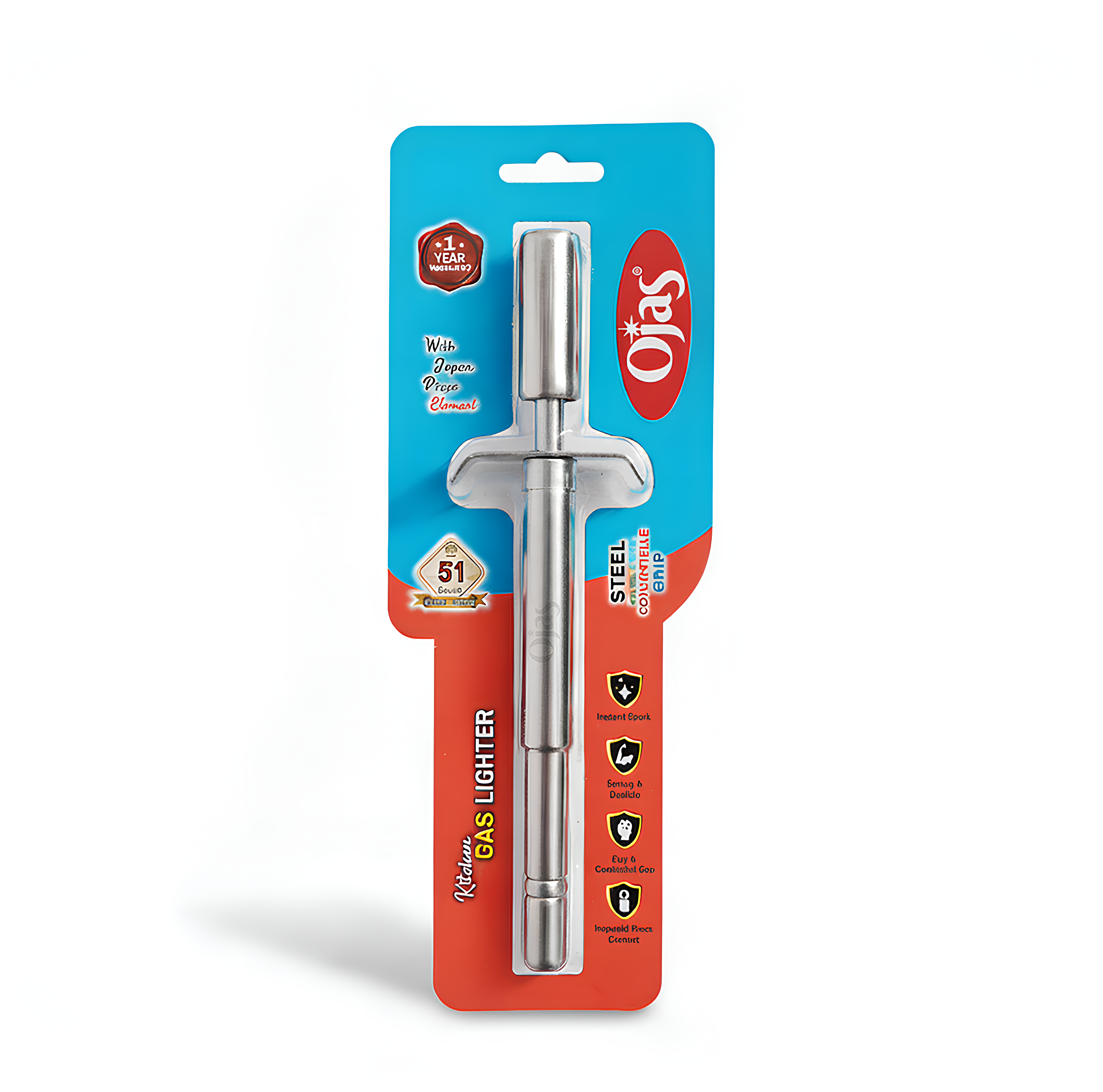Slim Junior (Draw) Gas Lighter