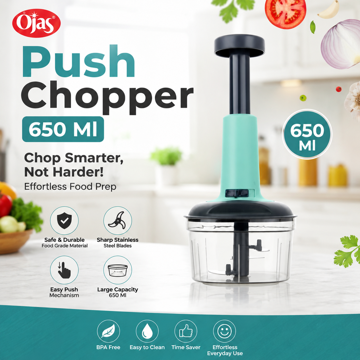 Push Chopper 650 Ml