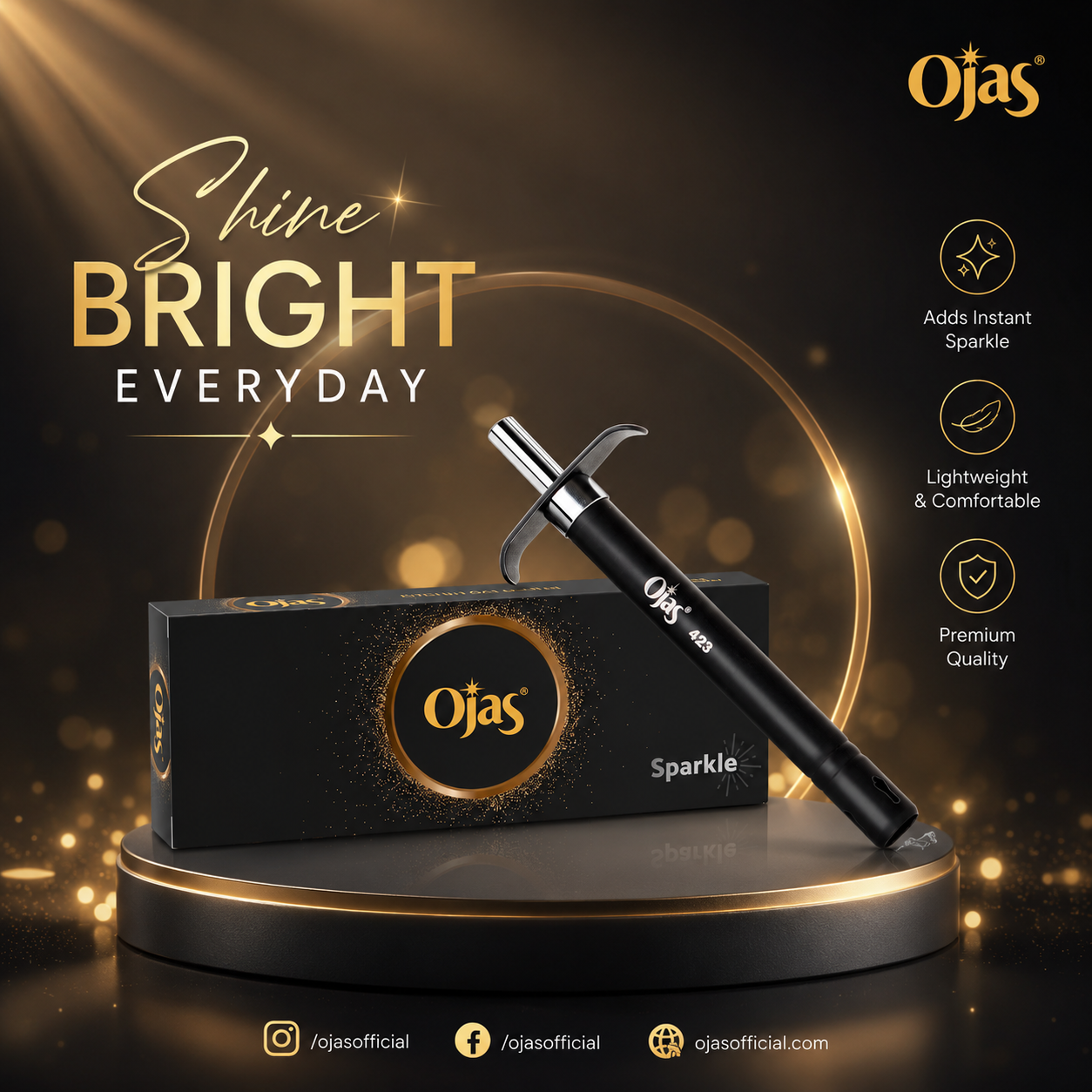 Black Sparkle Lighter (10 Ani)