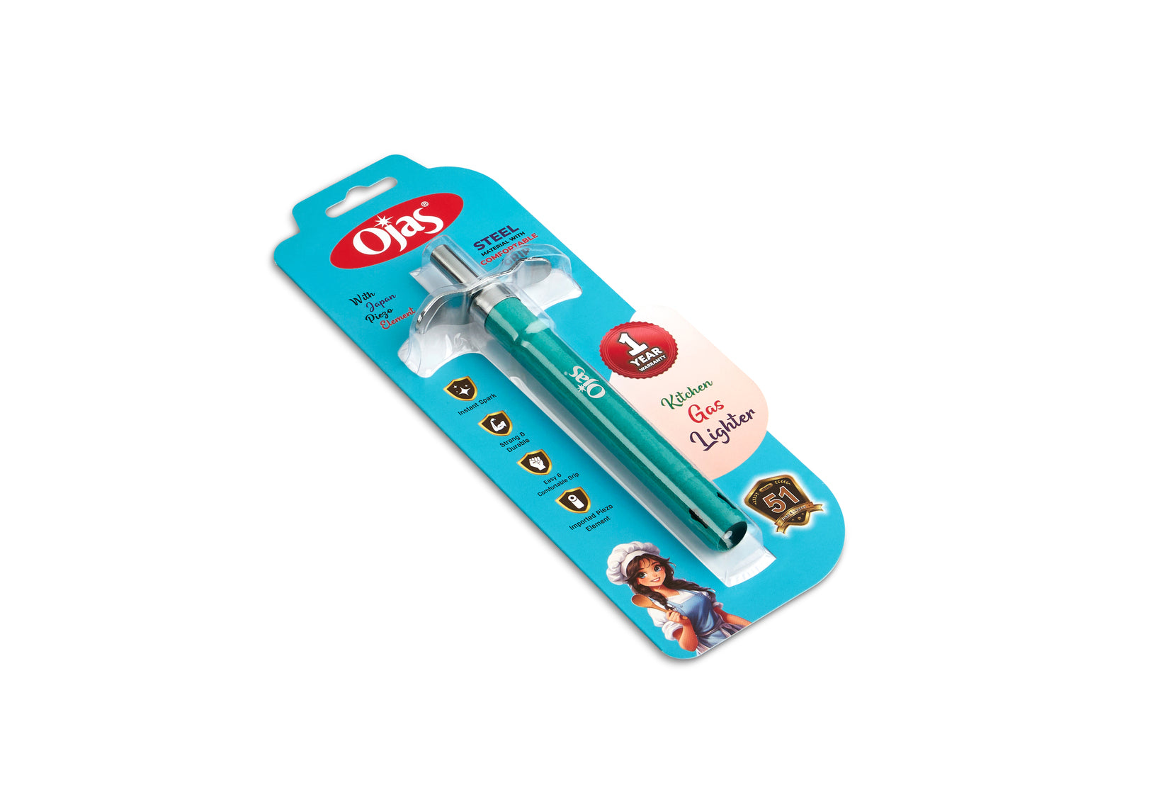 Crocodile Coating Gas Lighter