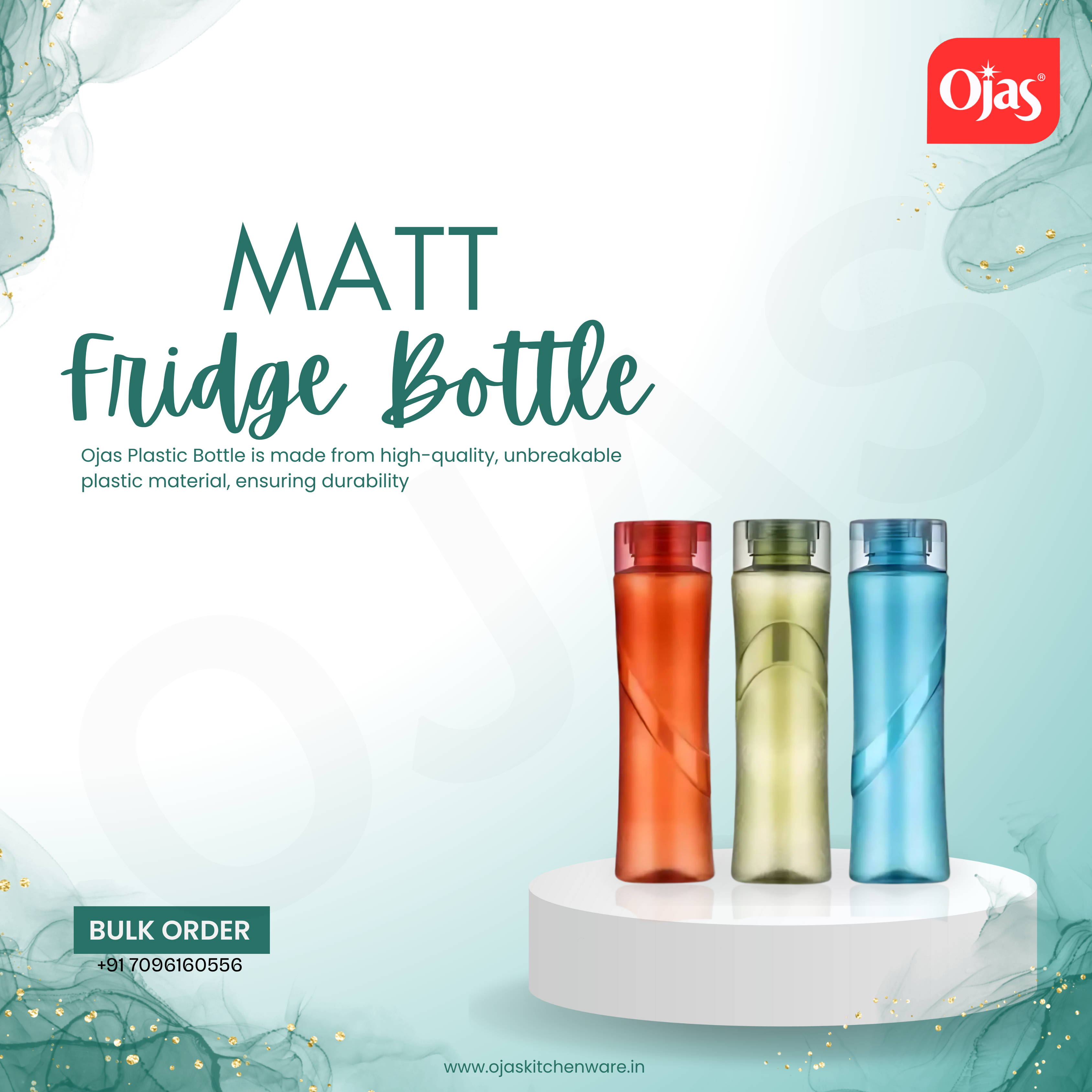 Matt Heavy Fridge Bottle