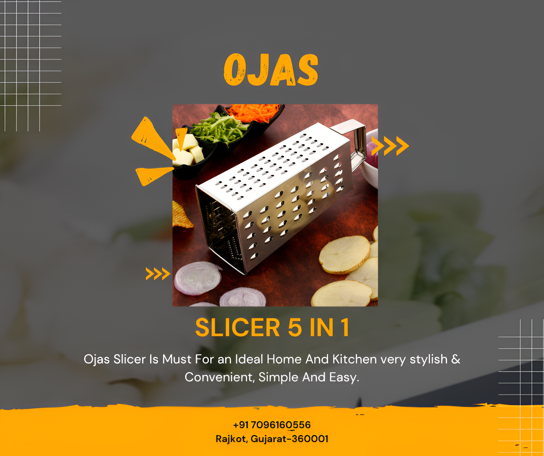 Slicer Grater (5 in 1)
