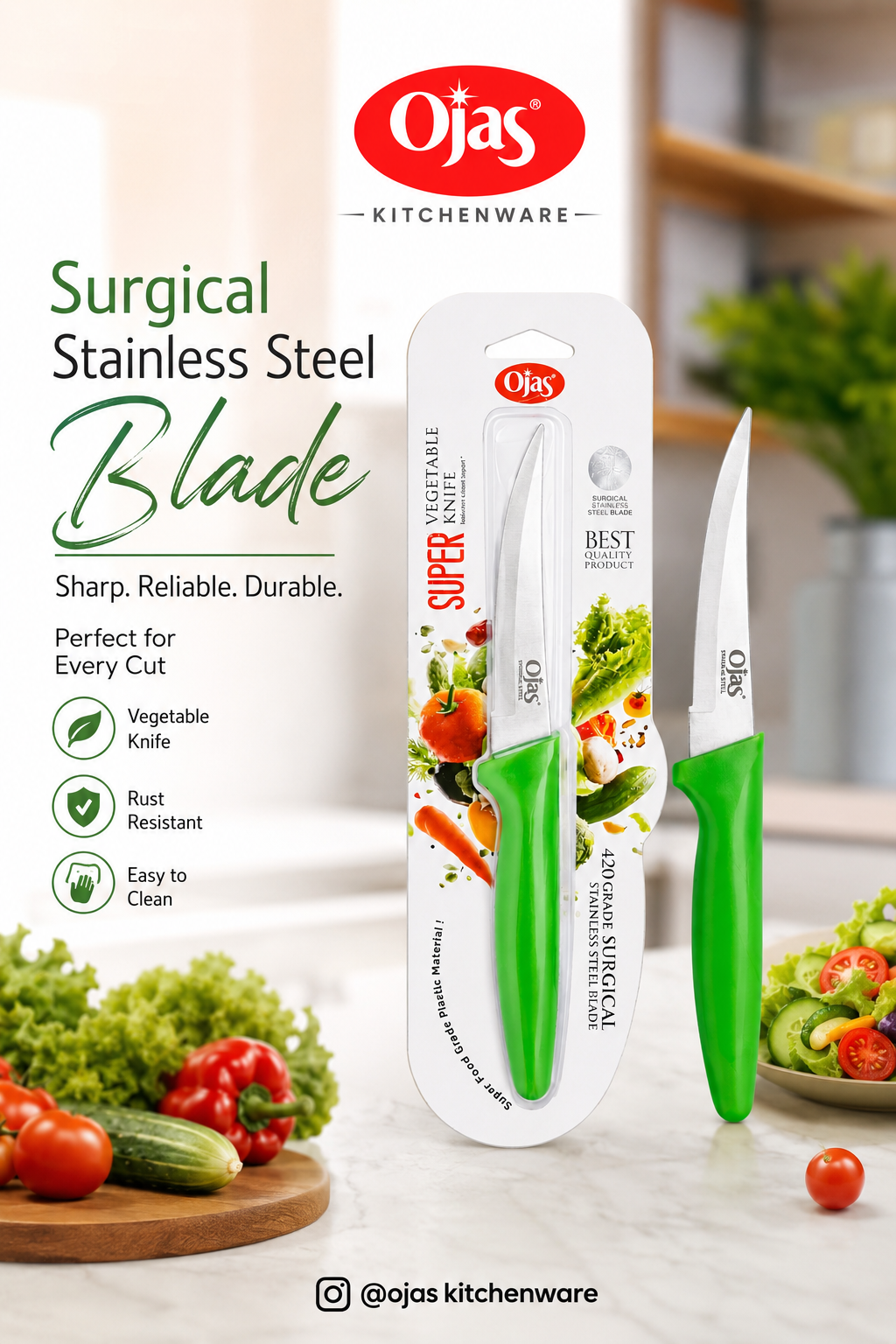 Super Plain Edge Knife